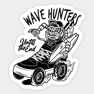 WAVE HUNTERS - Lagoon Monster Sticker